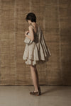 Mutedance 25 Spring/Summer Double Layer Off-shoulder Dress MD-MD25SS05-SAND